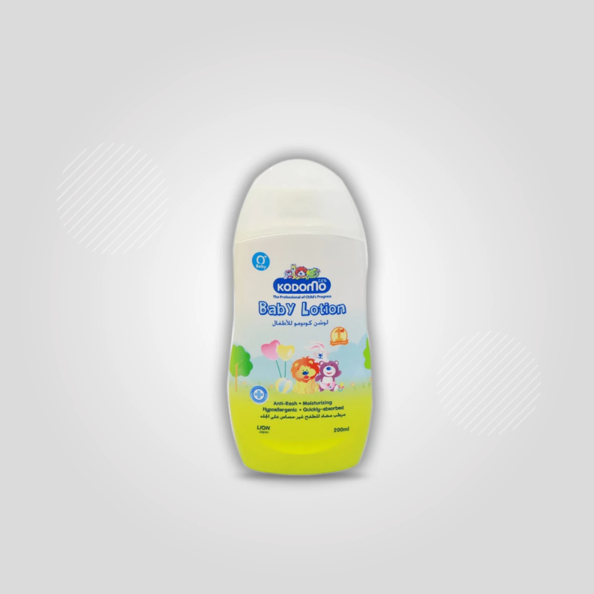 Kodomo Anti-Rash Moisturizing Baby Lotion 180ml