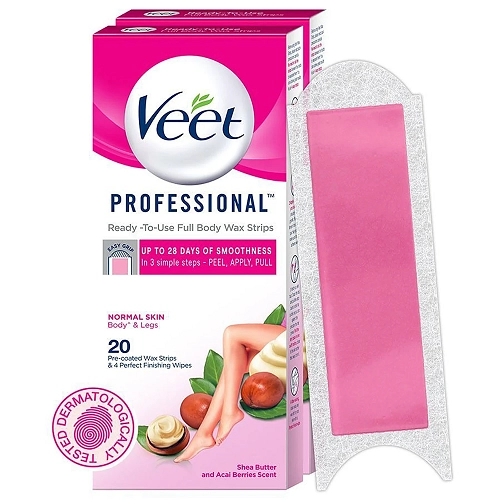 Veet Wax Strips for Sensitive Skin 20pcs